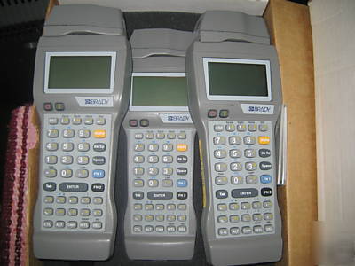 Brady 61206 barecode scranners>lot of 3- great deal 