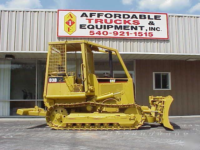 Caterpillar D3B cat D3 b dozer 6 way blade, ripper 