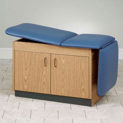 Clinton space saver medical exam treatment table w/ top