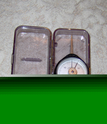 Correx 3-30 gram gage w/ round tip tension gauge