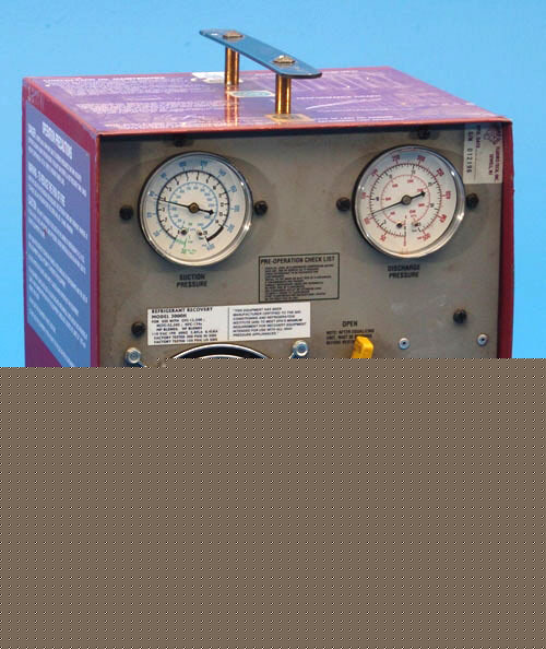 Fluoro tech 3000H refrigerant recovery fluoromizer unit