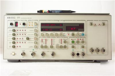 Hp 3764A digital transmission analyzer 07/J31 & manual