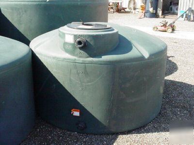2500 gallon poly fresh water only storage tank tanks