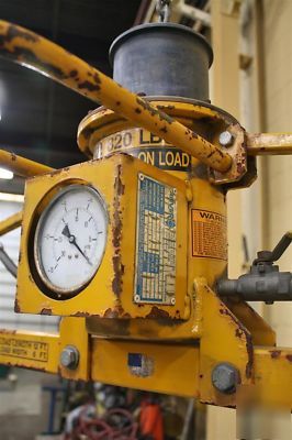 820 lbs anver 2 pad vacuum sheet lifter