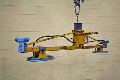 820 lbs anver 2 pad vacuum sheet lifter