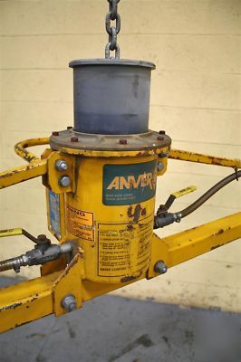 820 lbs anver 2 pad vacuum sheet lifter