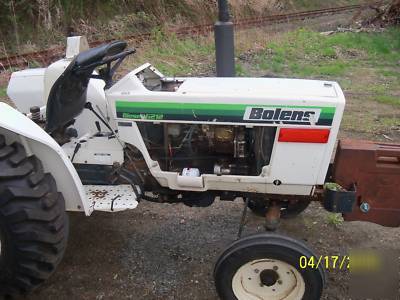 Bolens diesel G212 tractor 21HP w/ 5' 3PT finish mower 
