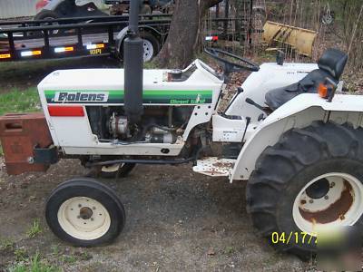 Bolens diesel G212 tractor 21HP w/ 5' 3PT finish mower 