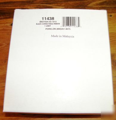 Correctable ribbon brother & panasonic typewriters