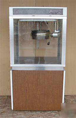 Cretors diplomat popcorn machine cinema vending popper