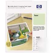 Hp matte photo laser paper - letter - 8.5