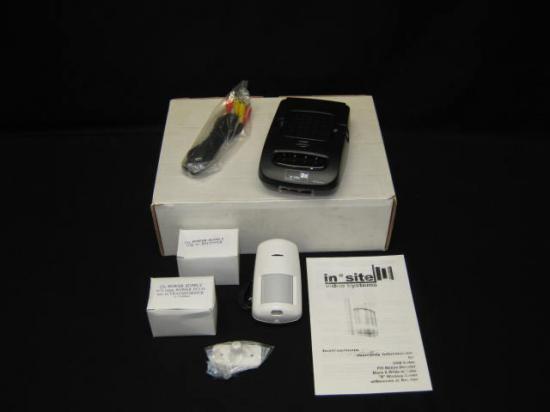 In-site motion detector covert camera 