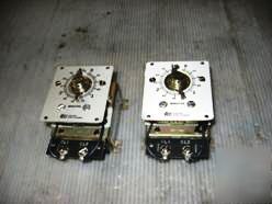 New 2- industrial timer co. 3 min. timer p/n J5573CSF-rc