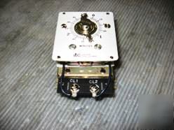 New 2- industrial timer co. 3 min. timer p/n J5573CSF-rc