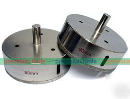 New 90MM diamond coated drill bit hole saw dewalt bosch 