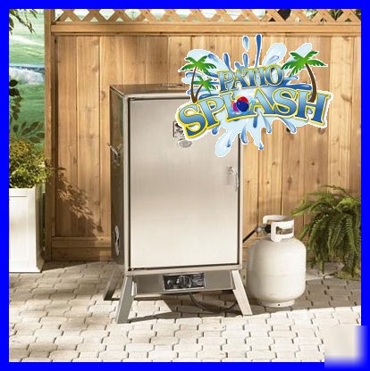 New vermont castings VC3624GS stainless steel smoker 
