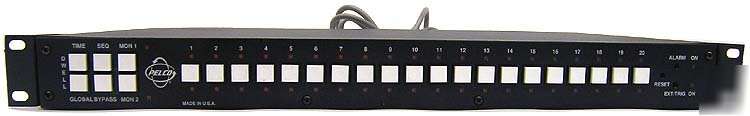 Pelco VA6220 matrix switch 20-camera switcher sequental