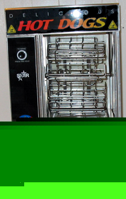 Star 174CBA hot dog merchandiser/cooker. 