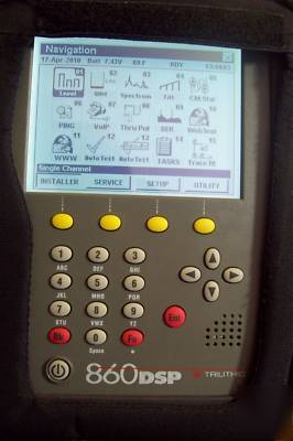 Trilithic 860 dspi cable signal meter catv 860DSPI dsp