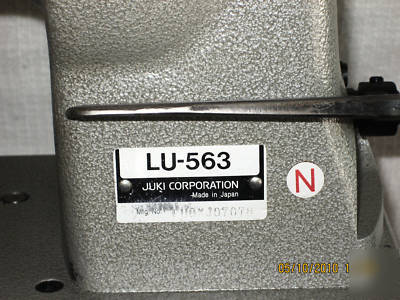 Juki lu-563 walking foot sewing machine - outstanding -