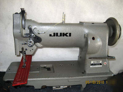 Juki lu-563 walking foot sewing machine - outstanding -