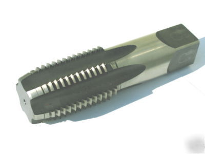 Large threading 6 flute plug thread hand tap 2-1/2