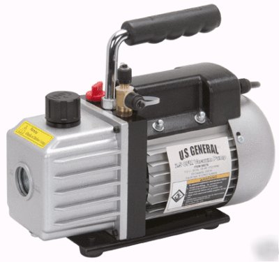 New 2.5 cfm a/c vacuum pump evacuation r-134A R22 R12 
