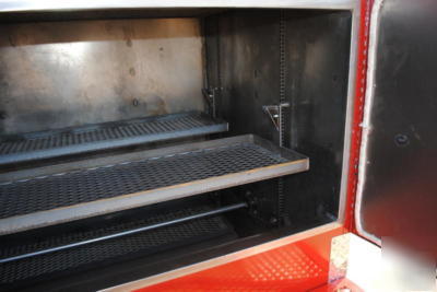 New bbq rotisserie smoker grill insulated