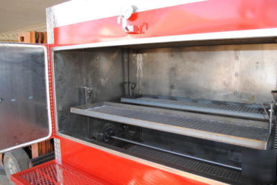 New bbq rotisserie smoker grill insulated