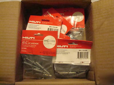 New hilti # 337960 metal hit anchor 1/4