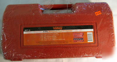 New valley 9-pc. ratchet pipe threader #rpt-9