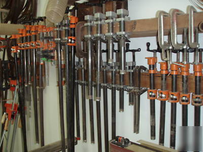 Pony 3/4 inch used pipe bar clamps no. 50 adjustable 
