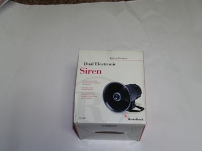 Radio shack dual electronic siren #49-480 