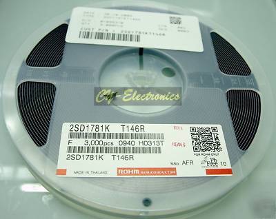 1000 pcs 2SD1781K T146R medium power transistor rohm