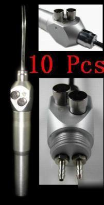 10PCS 3-way syringe dental dentist air water straight