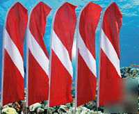 15 ft we buy gold business feather swooper custom flag 