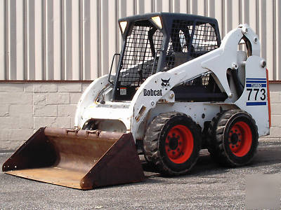 2001 bobcat 773 turbo skid steer loader ohio S185 S175 