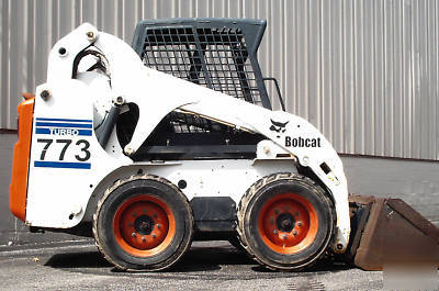 2001 bobcat 773 turbo skid steer loader ohio S185 S175 