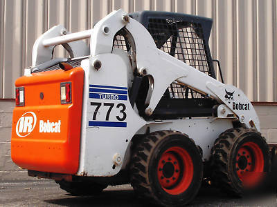 2001 bobcat 773 turbo skid steer loader ohio S185 S175 