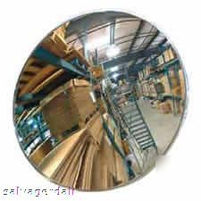 26 inch outdoor polycarbonate convex security mirror 