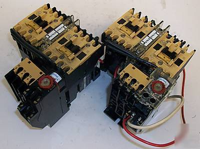 Allen bradley 104-A12ND3 reversing contactors w/ olr 