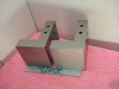 Angle plates matched pair toolmaker machinist mint 