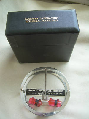 Henry a gardner laboratory sward hardness rocker 