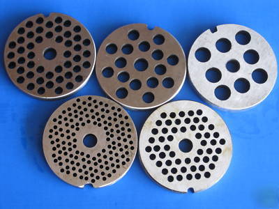 Hobart #12 meat grinder mixer sausage stuffer plates