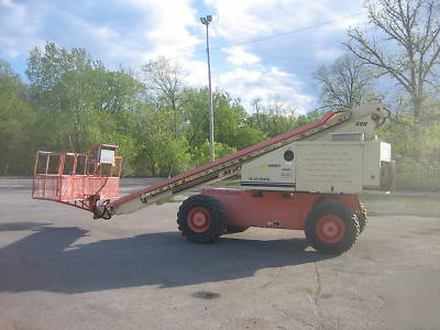 Jlg 60H 4WD dual fuel boomlift runs great jlg boom 