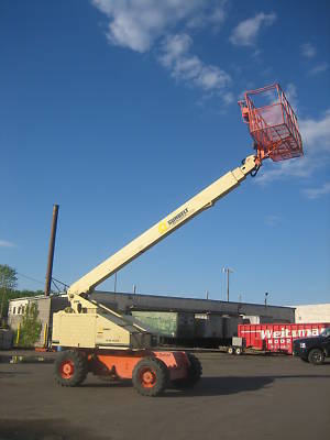 Jlg 60H 4WD dual fuel boomlift runs great jlg boom 