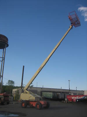 Jlg 60H 4WD dual fuel boomlift runs great jlg boom 