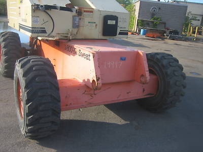 Jlg 60H 4WD dual fuel boomlift runs great jlg boom 