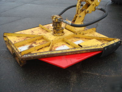 New 1994 holland ford 6640, cab, air, alamo boom mower
