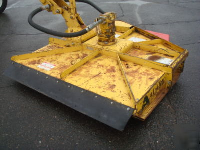 New 1994 holland ford 6640, cab, air, alamo boom mower